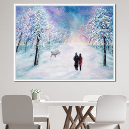 Winter Walk - NicheCanvas