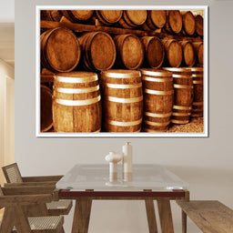 Tequila Barrels - NicheCanvas