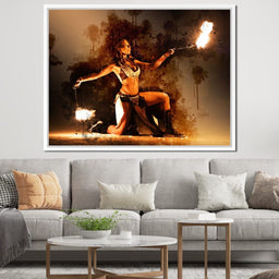 Flaming Nights - Johanjjf - NicheCanvas