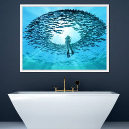 Eye of the Ocean - NicheCanvas