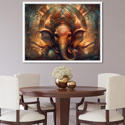 Majestic Ganesha - NicheCanvas