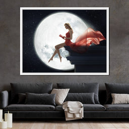 Moon Dreamer - NicheCanvas