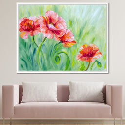 Summer Poppies - NicheCanvas
