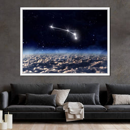 Aries Horoscope Constellation - NicheCanvas