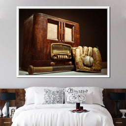 Vintage Baseball - NicheCanvas