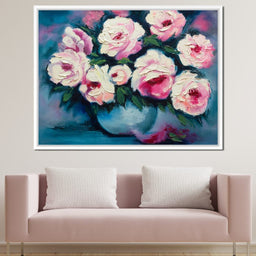 Beautiful Peonies - NicheCanvas