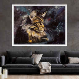 Night Cat - NicheCanvas