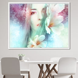 Spring Lady - NicheCanvas