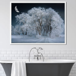 Winter Snow Forest - Johanjjf - NicheCanvas