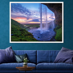 Seljalandsfoss Waterfall - NicheCanvas