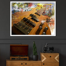 Bass Guitar - NicheCanvas