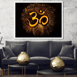 Golden OM - NicheCanvas