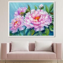 Asian Peonies - NicheCanvas