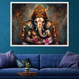 Ganesha's Wealth - NicheCanvas
