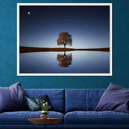 Tree Reflection - NicheCanvas