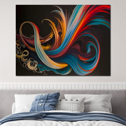 Colorful Contemporary Art 051 - NicheCanvas