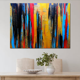 Colorful Contemporary Art 073 - Johanjjf - NicheCanvas