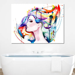 Rosie Portrait - NicheCanvas