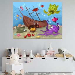 Sunken Treasure - NicheCanvas