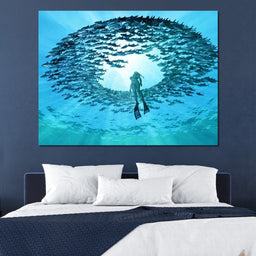 Eye of the Ocean - NicheCanvas