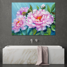 Asian Peonies - NicheCanvas