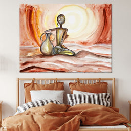 Sunset in Africa - NicheCanvas