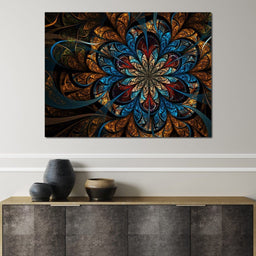 Blue Shadow - NicheCanvas