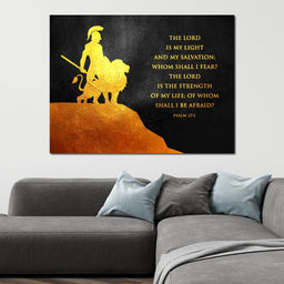 Psalm 27:1 - ABConcepts - NicheCanvas