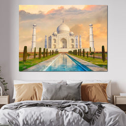 Taj Mahal - NicheCanvas