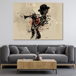 Trumpeter - NicheCanvas