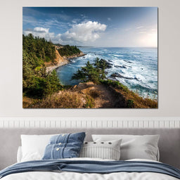 Blue Coast - Lucas Moore - NicheCanvas