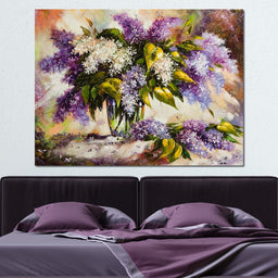 Lilac Bouquet - NicheCanvas