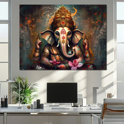 Ganesha's Wealth - NicheCanvas