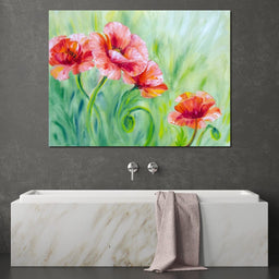 Summer Poppies - NicheCanvas