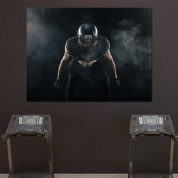 Football Athlete - NicheCanvas