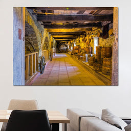 Inside the Old Barn - NicheCanvas