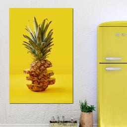 Sliced Pineapple - NicheCanvas