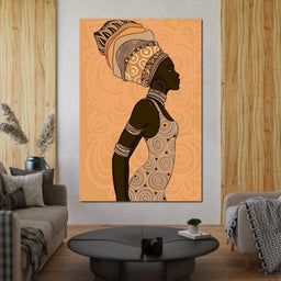 African Lady - NicheCanvas