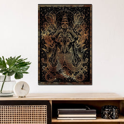 Zodiac sign Pisces  - NicheCanvas