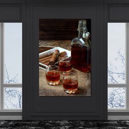 Cigars & Cognac - NicheCanvas