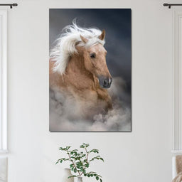 Palomino Horse - NicheCanvas