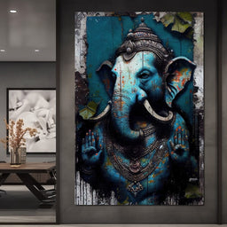 Wise Ganesha - NicheCanvas