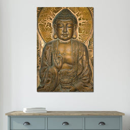 Buddhist Mural - NicheCanvas