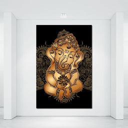 Baby Ganesh - NicheCanvas