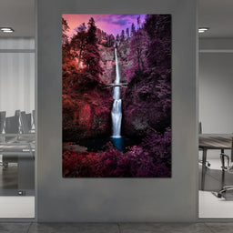 Colorful Falls - Lucas Moore - NicheCanvas