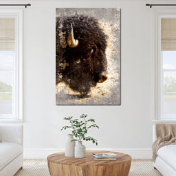 American Bison - NicheCanvas