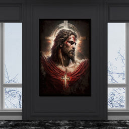 Floral Cross 08 - Neal Hackett - NicheCanvas