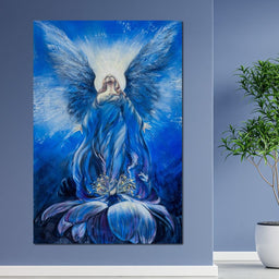 Blue Angel - NicheCanvas