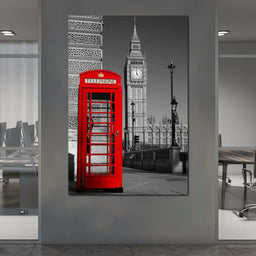 Westminster Phone Box  - NicheCanvas