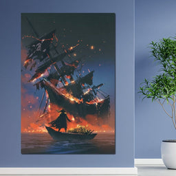 Stealing The Treasure - NicheCanvas